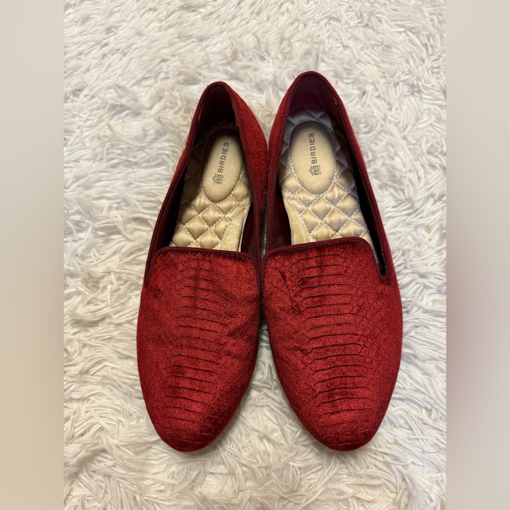 Birdies The Starling Brandy Velvet flat - Picture 8 of 15